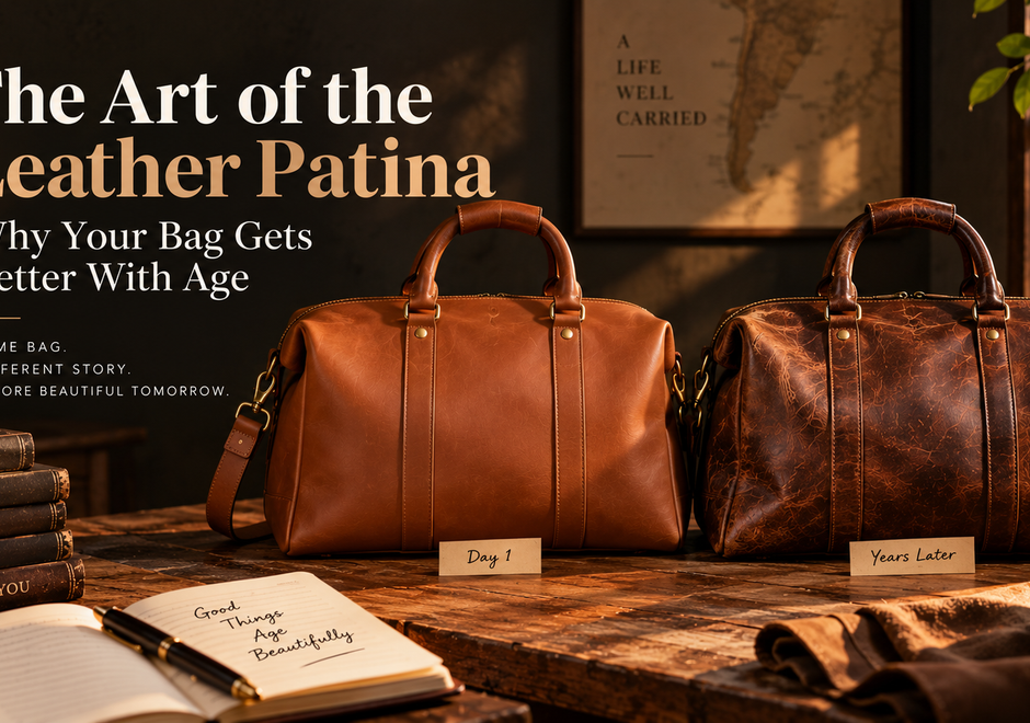 The Art of the Leather Patina: Why Your Bag Gets Better With Age