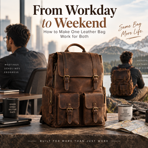 From Workday to Weekend: How to Make One Leather Bag Work for Both
