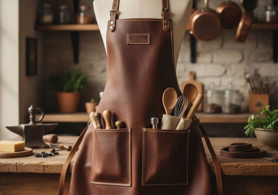 Top 5 leather aprons for the home chef or studio maker