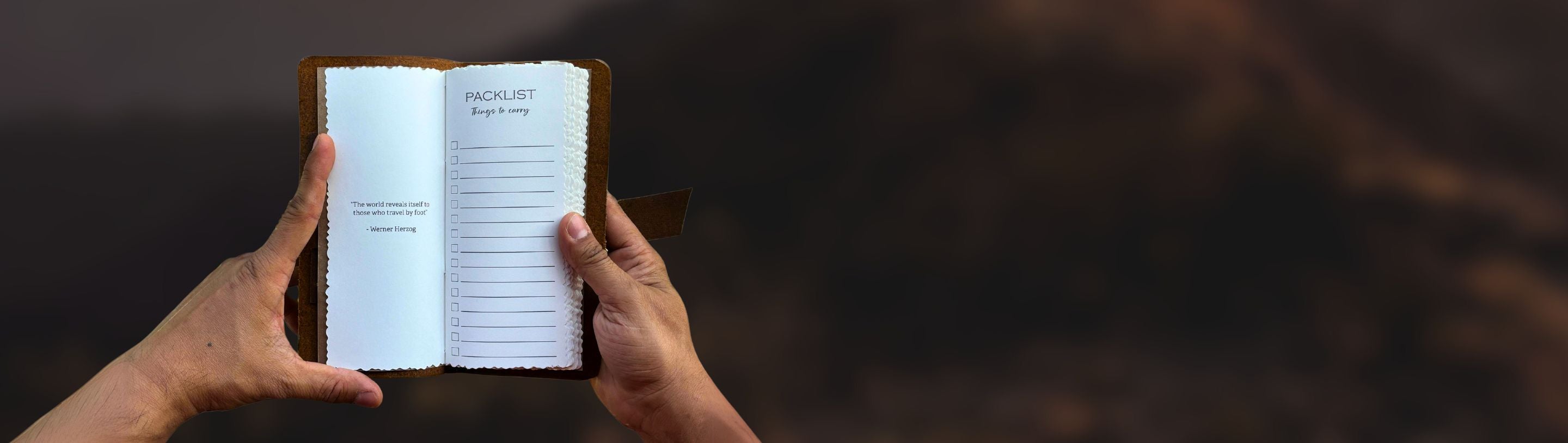 Leather Logbooks