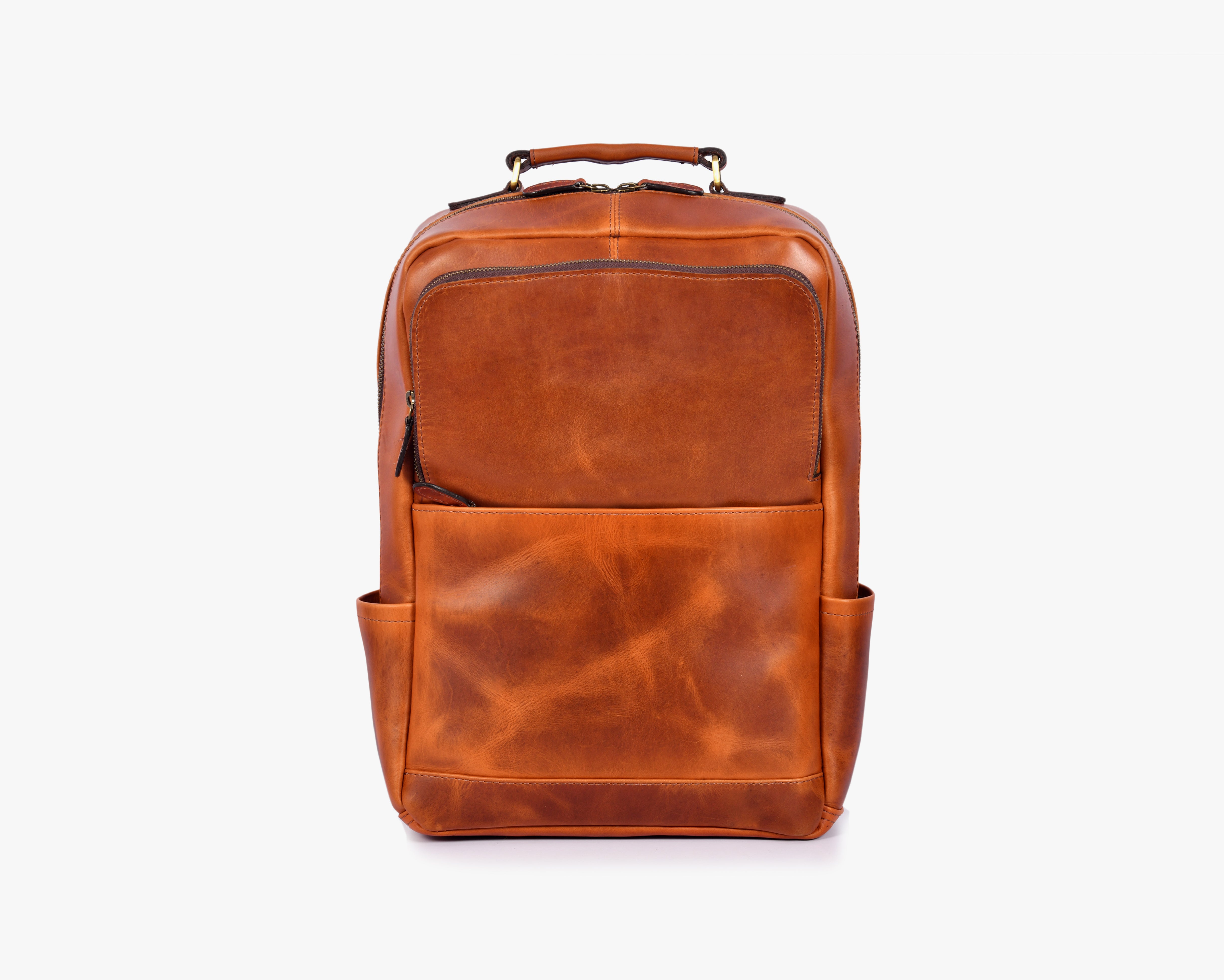 Tolredo Hudson Leather Backpack (Burgundy Legacy)