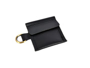 Tolredo Handcrafted Leather Ring Case – Midnight Noir