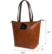 Cassidy Leather Tote Bag