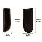 Leather Skillet Handle Covers (Set of 2) – Heat-Resistant & Handmade