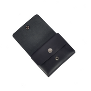 Handcrafted Leather Wallet – Double Pouch, Slim Design