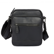 Leather Shoulder Bag – Cognac | Compact Crossbody Satchel