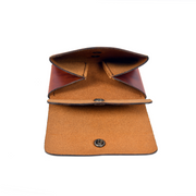 Handcrafted Leather Wallet – Double Pouch, Slim Design
