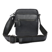 Leather Shoulder Bag – Cognac | Compact Crossbody Satchel