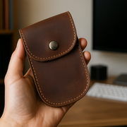 Handmade Leather Belt Holster – Rugged EDC Pouch