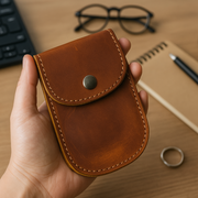 Handmade Leather Belt Holster – Rugged EDC Pouch