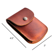 Handmade Leather Belt Holster – Rugged EDC Pouch