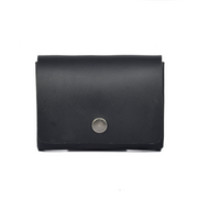 Handcrafted Leather Wallet – Double Pouch, Slim Design