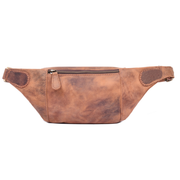 Vintage Leather Waist & Sling Bag | Rustic Brown