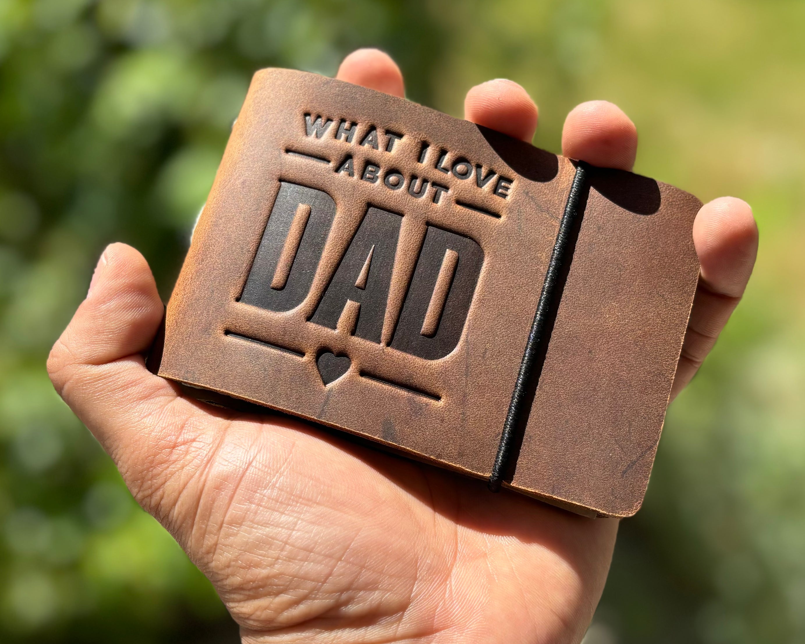 Dad LogBook - Customizable Fill-in-the-Blank Journal
