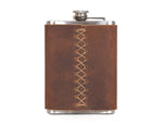 Leather Wine Flask Cover