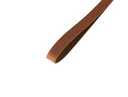 Genuine Top-Grain Leather Lanyard – Vintage Brass Clip