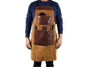 Leather Suede Apron - ( AP - 18 )