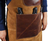 Leather Suede Apron - ( AP - 18 )