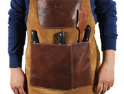 Leather Suede Apron - ( AP - 18 )