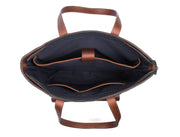 Voyager Leather Tote Bag – Premium Full Grain Cow Leather