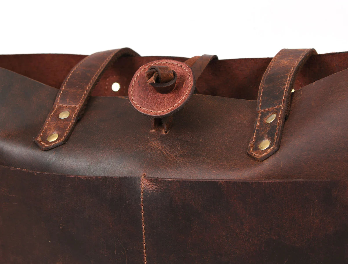 Leather Willow Tote