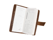 Genuine Leather Recipe Logbook
