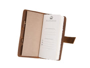 Genuine Leather Recipe Logbook