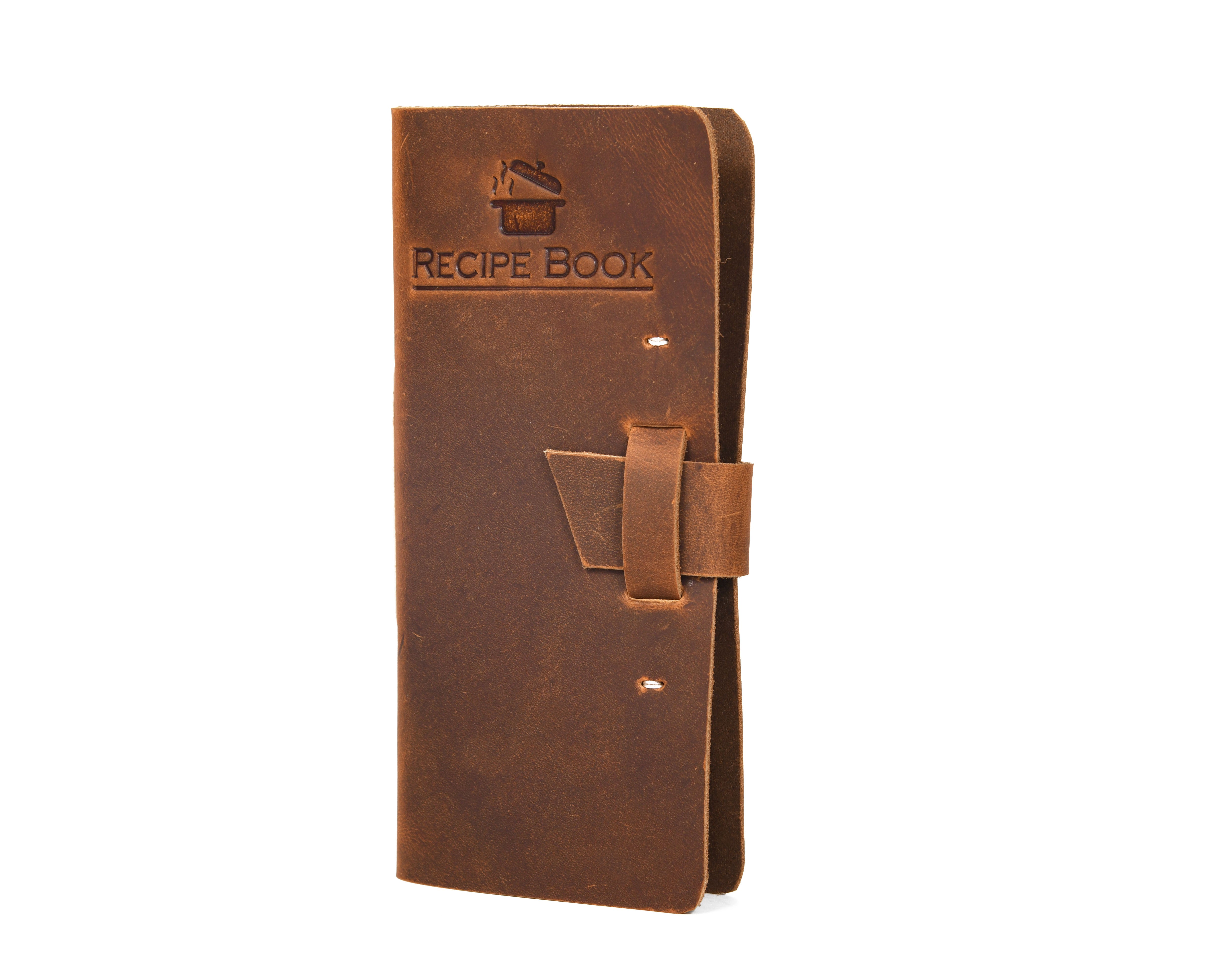 Genuine Leather Recipe Logbook