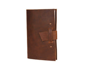 Genuine Top Grain Leather Sketchbook (8.5