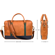 Tolredo Leather Office Bag – Premium Cowhide Craftsmanship