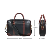 Reeds Premium Leather Office Bag