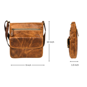 Leather Sling Bag -( LB-301 ) Stylish Everyday Carry