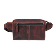 Manhattan - Leather Crossbody Fanny Bag