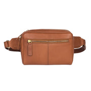 Manhattan - Leather Crossbody Fanny Bag
