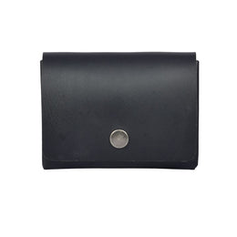 Handcrafted Leather Wallet – Double Pouch, Slim Design