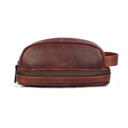 Akron Leather Toiletry Bag