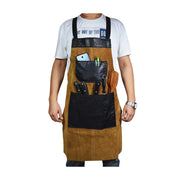 Toledo Leather Suede Apron