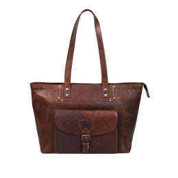 Voyager Leather Tote – Premium European Cow Leather Bag