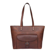 Voyager Leather Tote Bag – Premium Full Grain Cow Leather
