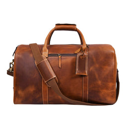 Walton Leather Travel Bag – Vintage Style & Durable Craft