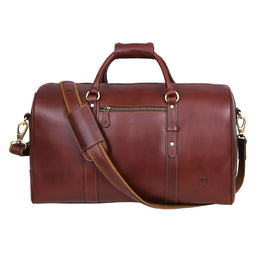 Leather Travel Duffle Bag – Durable & Spacious