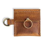 Tolredo Handcrafted Leather Ring Case – Midnight Noir