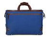 Salinas Leather Canvas Travel Bag -  Persian Blue
