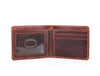 Tolredo Leather Rfid Blocking Mens Wallet - Walnut Brown