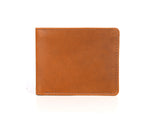 Arizona Leather RFID Blocking Mens Wallet - Caramel Brown