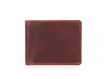 Tolredo Leather Rfid Blocking Mens Wallet - Walnut Brown