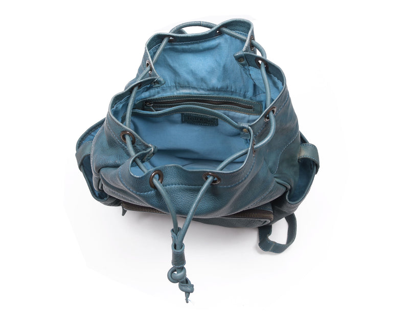 Miami- Teal Backpack | Dip Dye Boho