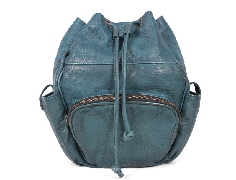 Miami- Teal Backpack | Dip Dye Boho