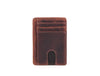Tacoma Leather RFID Blocking Minimalist Wallets - Walnut Brown