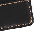 Georgia Leather RFID Blocking Pouch Wallet - Raven Black